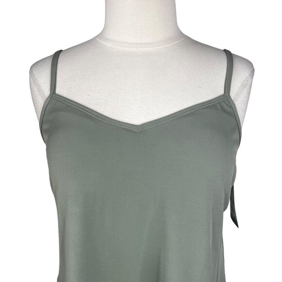 American Beach by Maruices Womens Swim Tankini Tank Top Sage Green 2XL - Picture 3 of 11